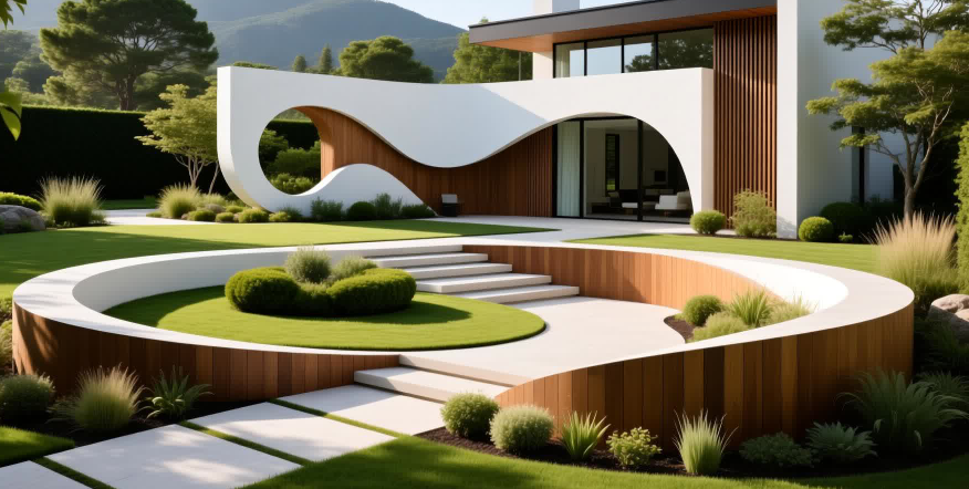 Beautiful landscape design showcase